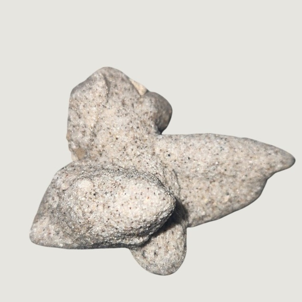 Natural Sand Calcite Crystal Cluster Specimen‎ Earthy Mineral Formation 1.5 Inch